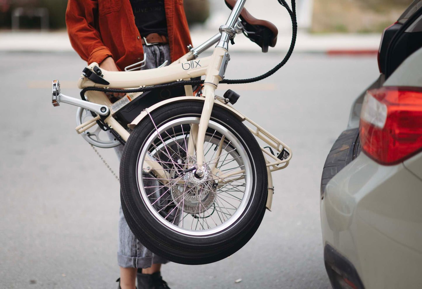 Blix Bike Vika+ Flex Folding eBike - 01-0001-005-008