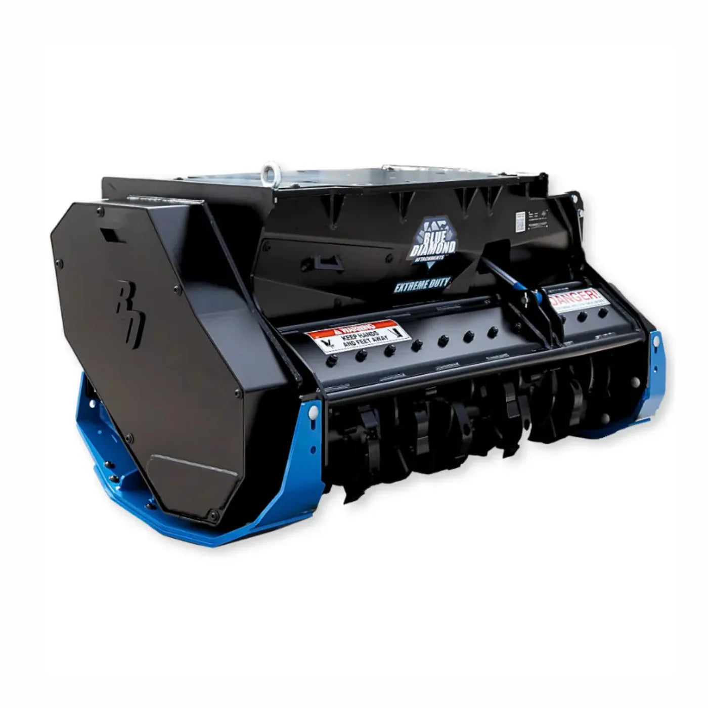 Blue Diamond Excavator Drum Mulchers - Heavy And Extreme Duty - BDA-190510-WEDGE