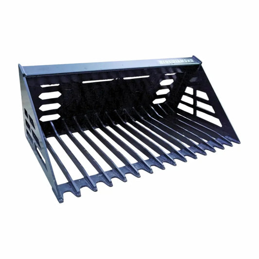Blue Diamond Mini Skid Steer Rock Bucket - 108305