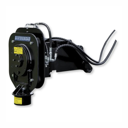 Blue Diamond Vibratory Post Driver with Tilt - Series 2 - BDA-100502-T-6T-WEDGE