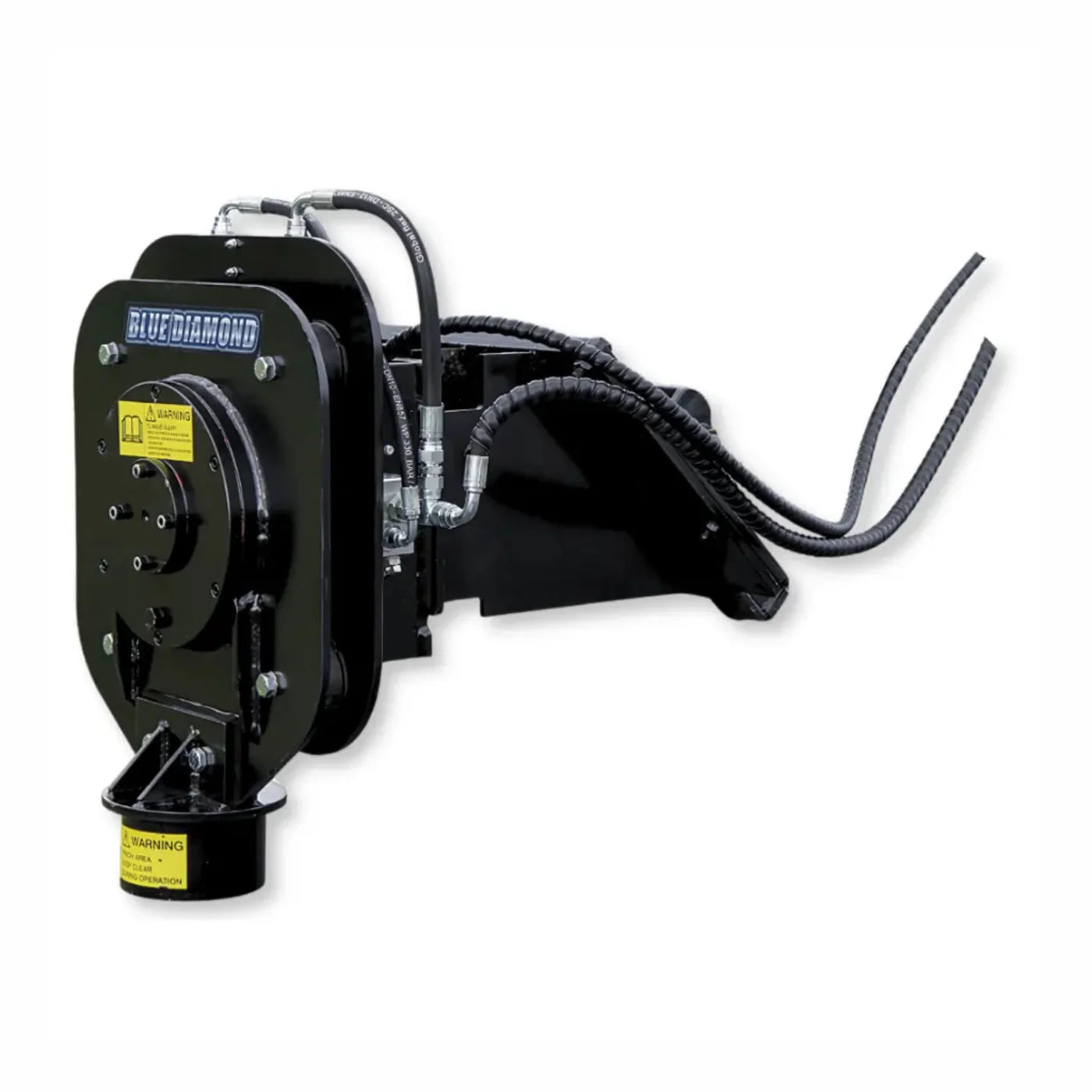 Blue Diamond Vibratory Post Driver with Tilt - Series 2 - BDA-100502-T-6T-WEDGE