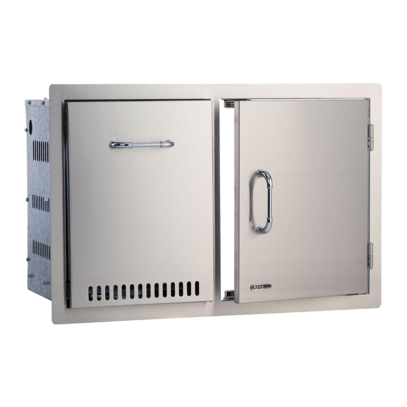 Bull Grills Stainless Steel Access Door & Propane Drawer Combo (65784) - 65784