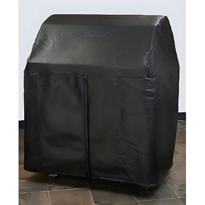 Lynx Carbon Fiber Vinyl Cover for 30-Inch Freestanding Gas Grill with Side Burner - CC30FCB