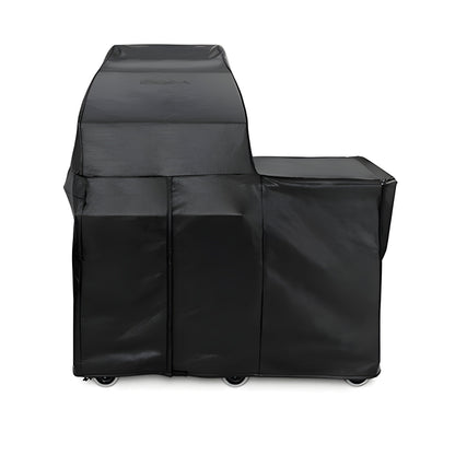 Lynx Carbon Fiber Vinyl Cover for Freestanding Napoli Outdoor Oven - CCLPZAF