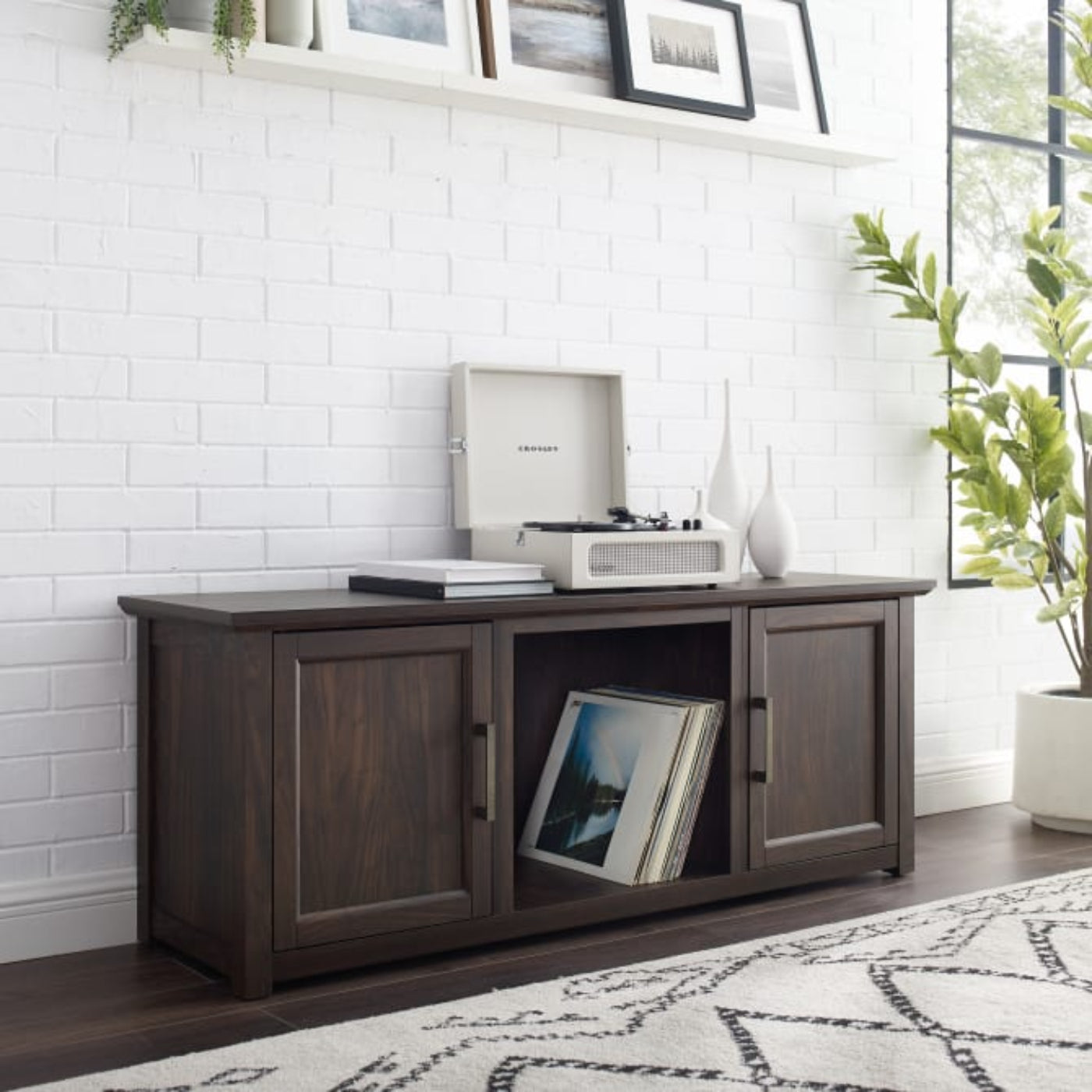 Crosley Camden 58" Low Profile Tv Stand - CF101158