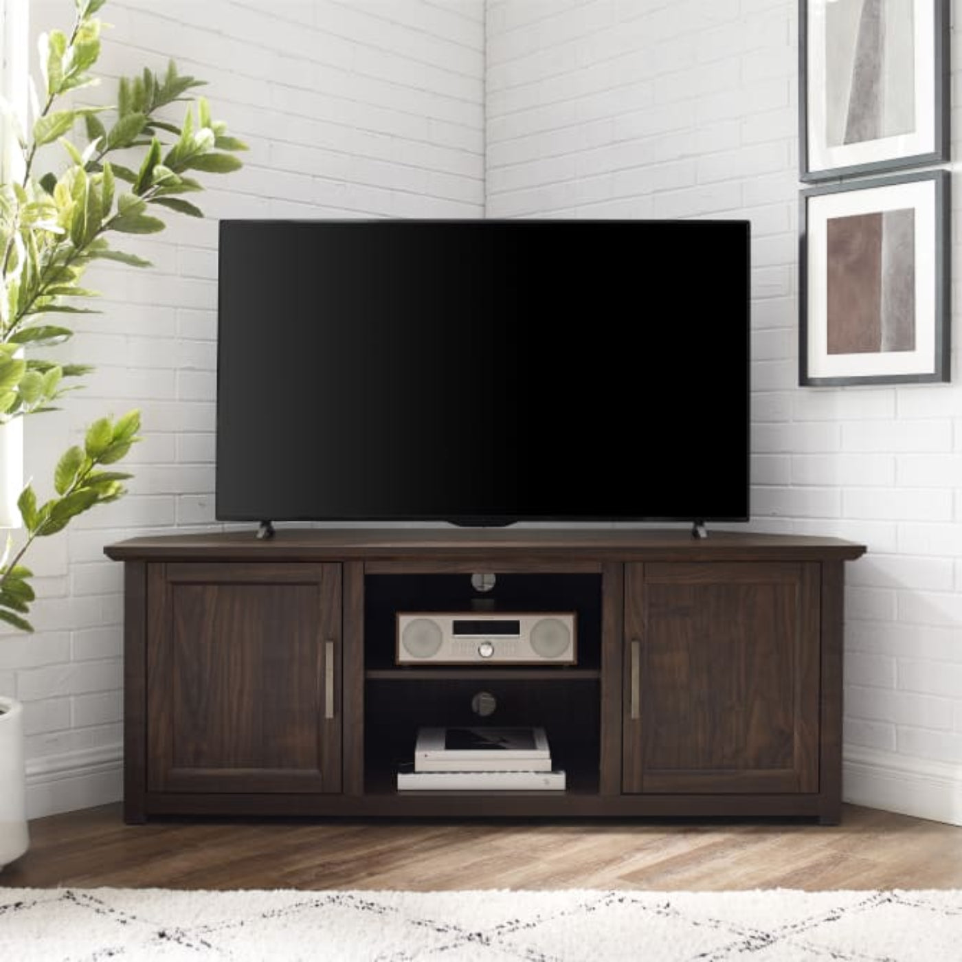 Crosley Camden 58" Corner Tv Stand - CF101258
