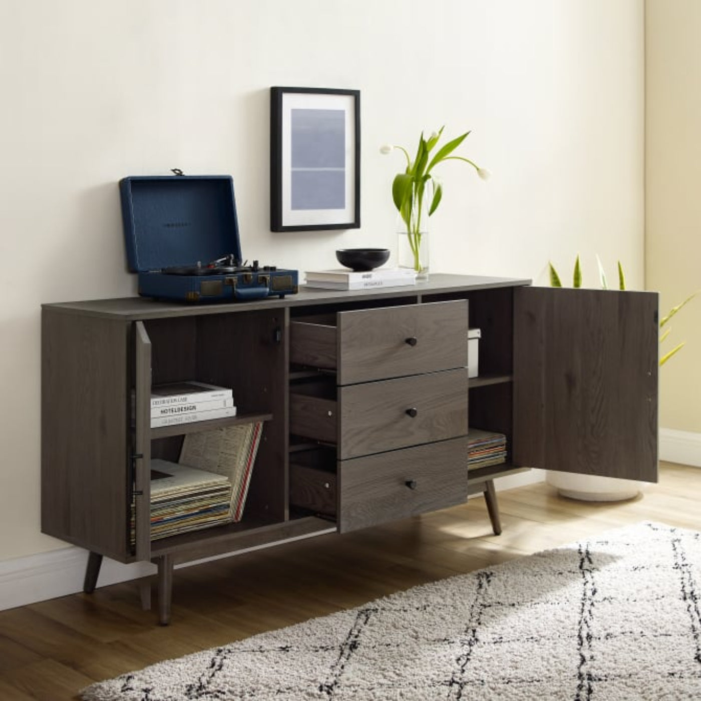 Crosley Lucas 58 Inch Sideboard - CF1119
