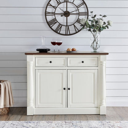 Crosley Shelby Sideboard Distressed-White - CF4206-WH