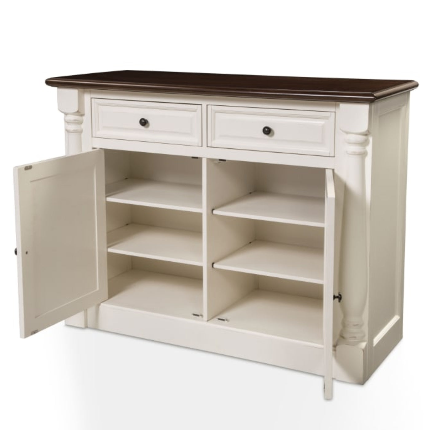 Crosley Shelby Sideboard Distressed-White - CF4206-WH