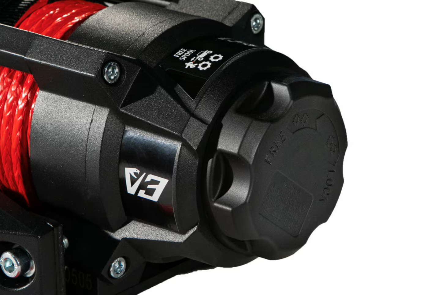 MotoAlliance Viper UTV Winch V3 Standard Spool 6000lbs New - V36000_BL