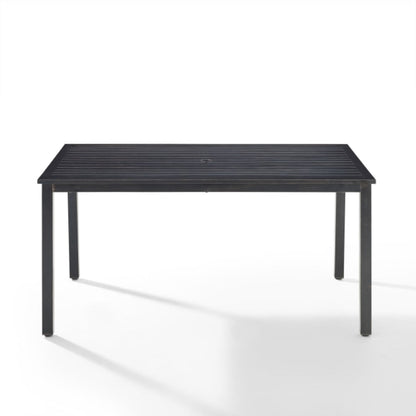Crosley Kaplan 60 Inch Outdoor Metal Dining Table Oil-Rubbed Bronze - CO6215-BZ