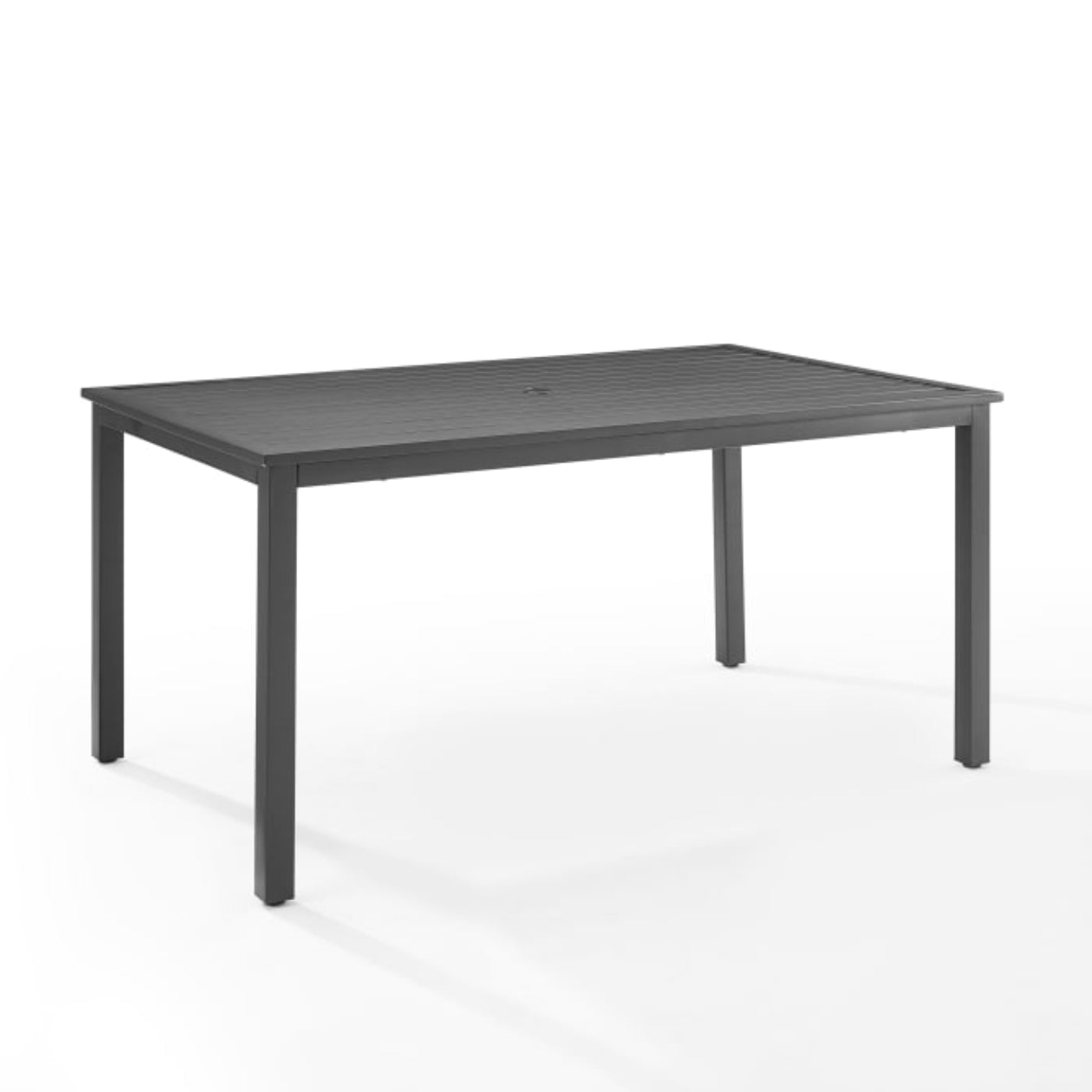 Crosley Hansen Outdoor Metal Dining Table Matte-Black - CO6305-MB