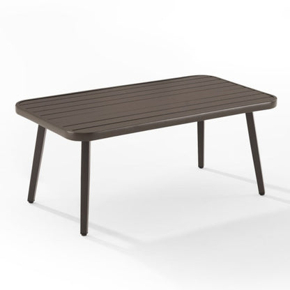 Crosley Haven 48 Inch 2pc Outdoor Wicker Conversation Set Light Grey- CO7360LB-LG