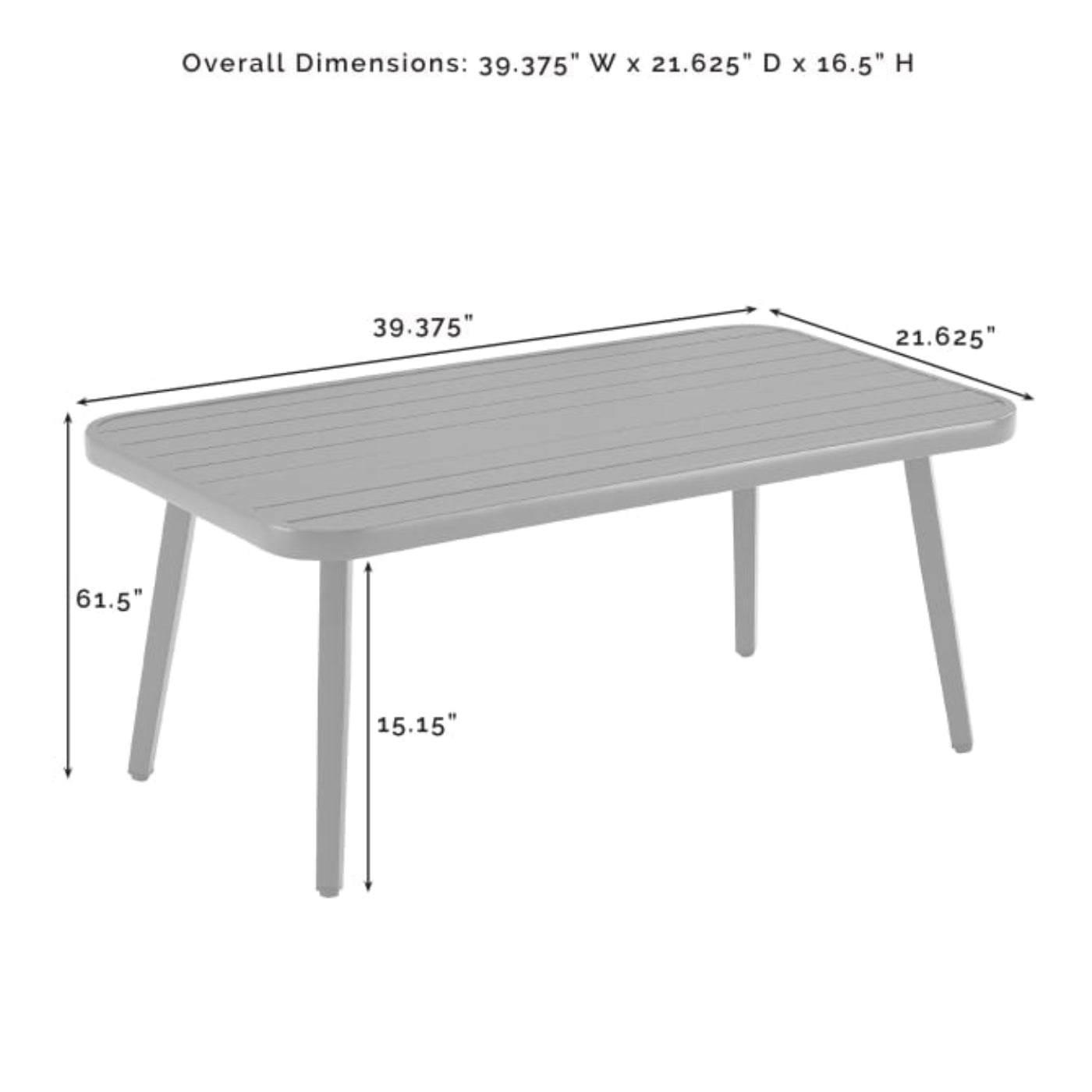Crosley Haven 48 Inch 2pc Outdoor Wicker Conversation Set Light Grey- CO7360LB-LG