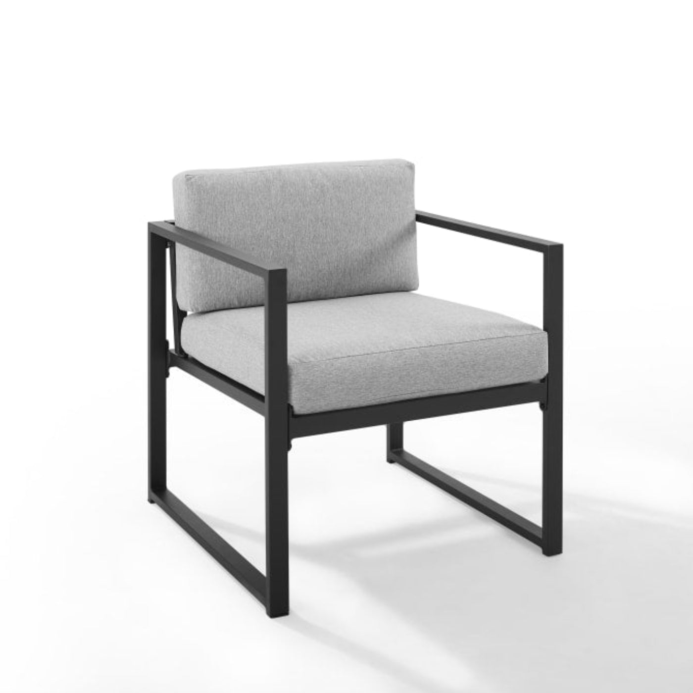 Crosley Hamilton 4pc Outdoor Metal Conversation Set Grey - CO7902MB-GY