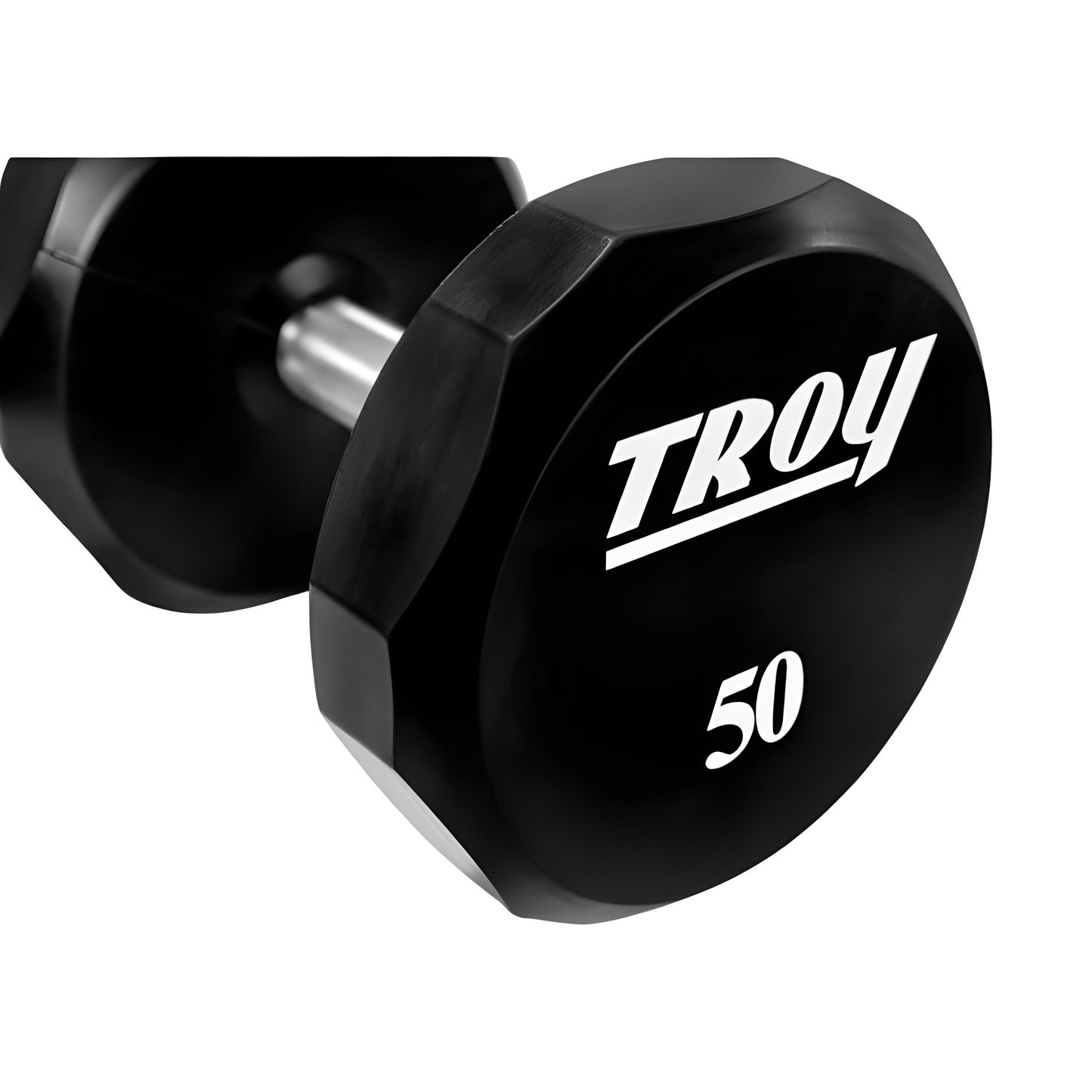 TROY Urethane Dumbbell Set with Racks - COMMPAC-TSDU100
