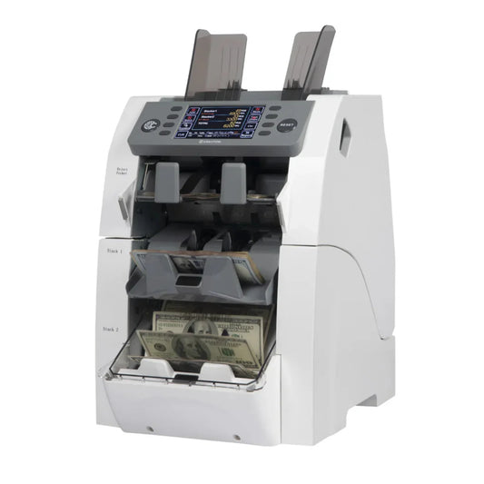 Carnation 3 Pocket Mixed Denomination Currency Counter - CR2500