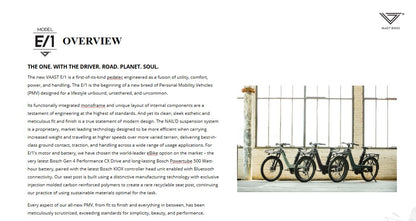 Vaast Bikes E/1 Enviolo 27.5 E-Bike - Vibrant Berry Red-Black Cherry