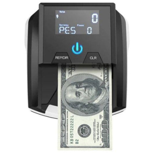 Carnation Automatic Counterfeit Bill Detector with UV MG IR Detection - Bank Grade -  CRD12A