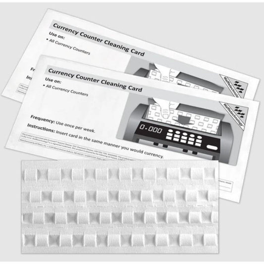 Carnation Currency Counter Cleaning Card KW3-CC3625B15WS - KW3-CC3625B15WS