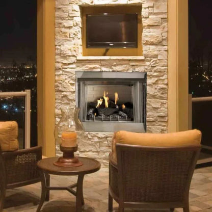 Empire Carol Rose 36" Vent Free Premium Outdoor Stainless Steel Firebox - OP36FB2MF