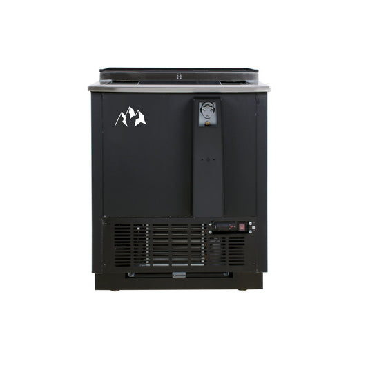 Chef AAA - HBB-25-HC, Commercial 25" Horizontal Bottle Cooler 4.5cu.ft. - HBB-25-HC