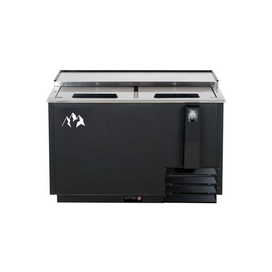 Chef AAA - HBB-65-HC, Commercial 65" Horizontal Bottle Cooler 22 cu.ft. - HBB-65-HC