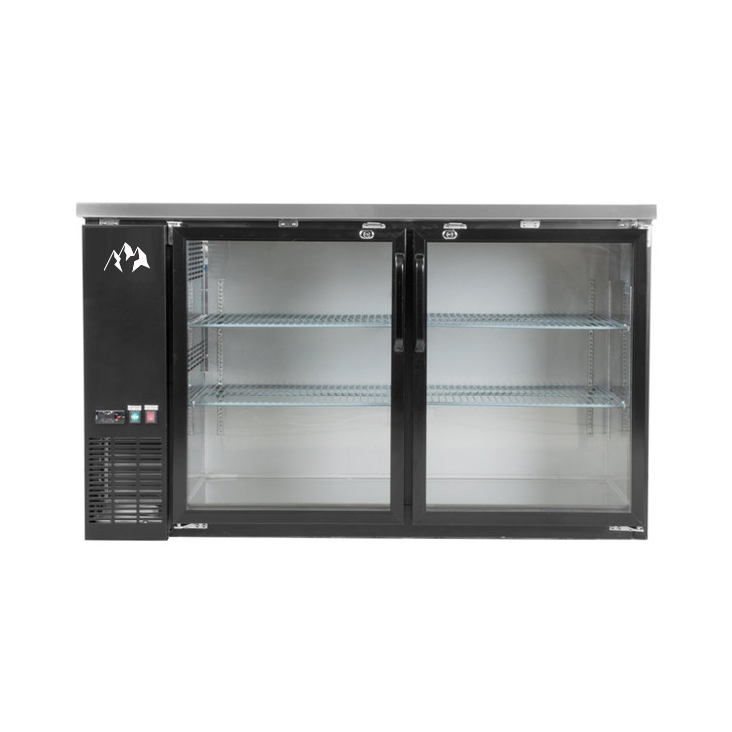 Chef AAA - Commercial 61" Glass Door Back Bar Refrigerator 15.2 cu.ft. - TBB-60G-HC