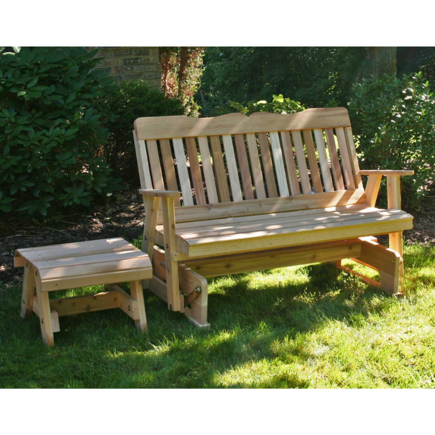 Creekvine Designs Cedar Countryside Rocking Glider - WF2SEGCVD