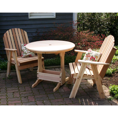 Creekvine Designs Cedar Fanback Patio Chair - WF2130CVD