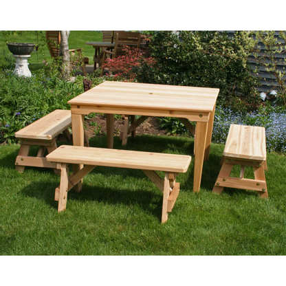 Creekvine Designs Cedar Social Dining Set - WRFSTDSCVD