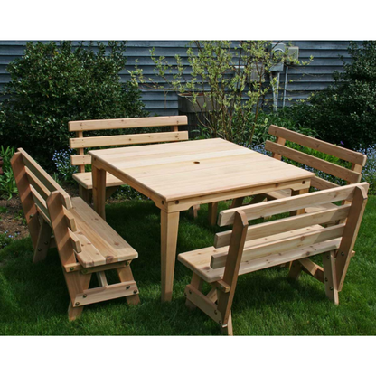 Creekvine Designs Cedar Union Dining Set - WRF47UDSCVD