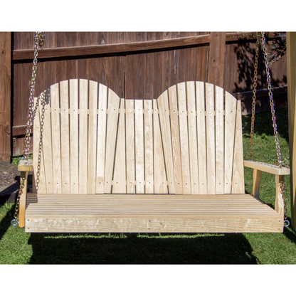 Creekvine Designs Treated Pine Curveback Swingbed - FTSBED60CUCVD