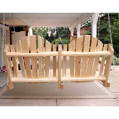 Creekvine Designs Treated Pine Curveback Swingbed - FTSBED60CUCVD