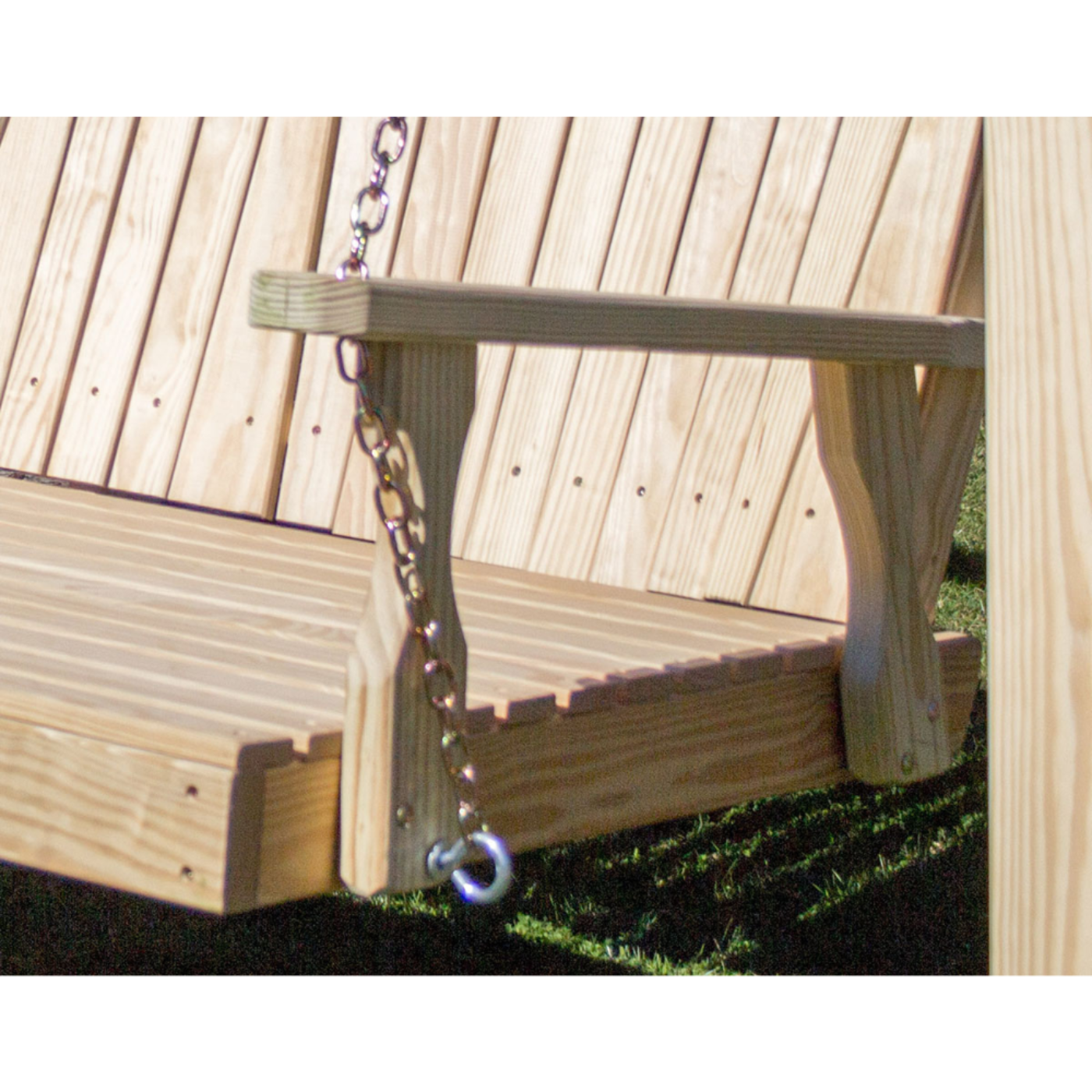 Creekvine Designs Treated Pine Curveback Swingbed - FTSBED60CUCVD