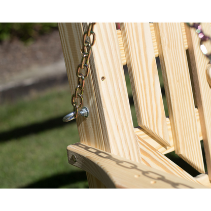 Creekvine Designs Treated Pine Starback Porch Swing - FS48STARCVD