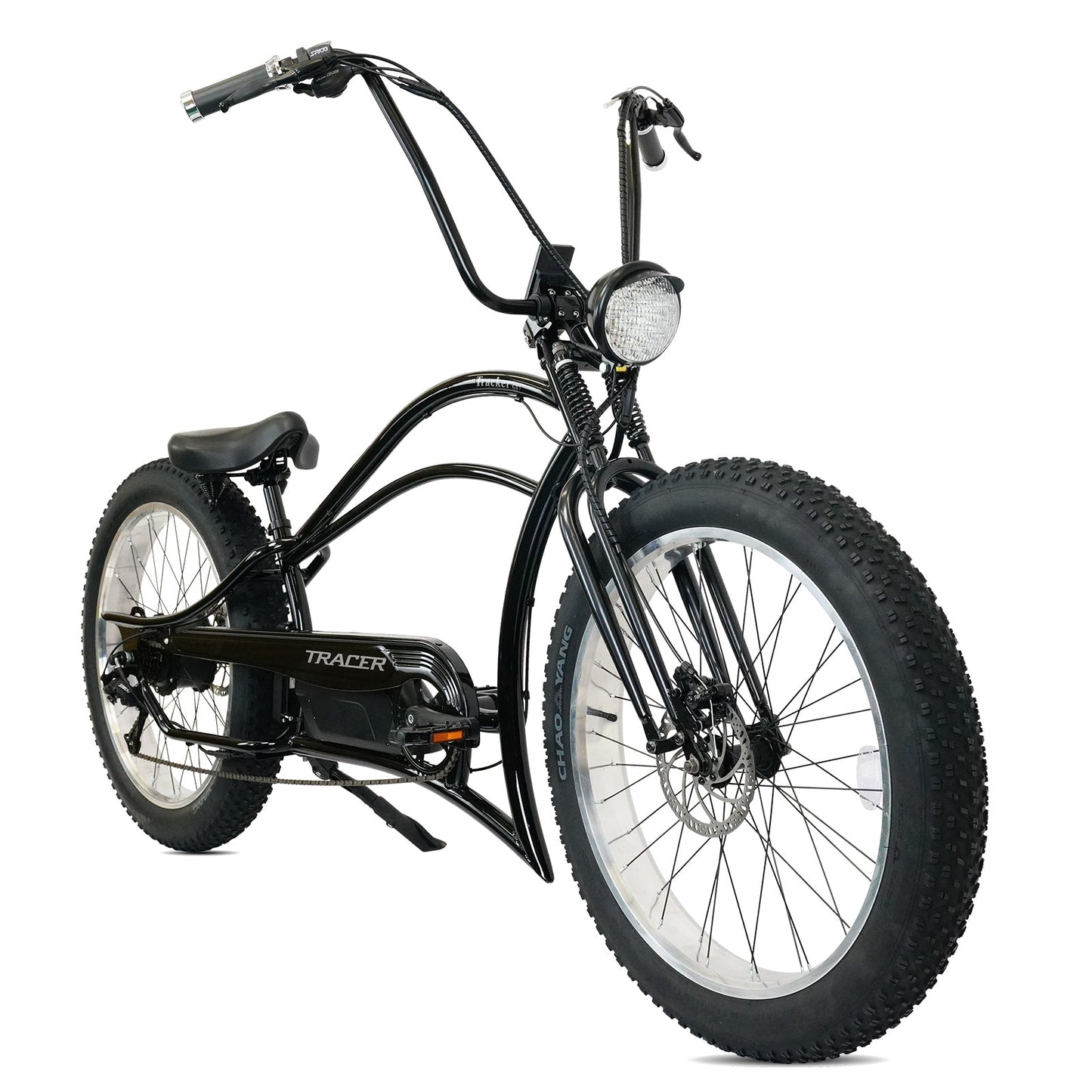 Tracer 800W Tracker DS7 Speed Stretch Electric Bike - MB-EB-TRACKER DS7-BK