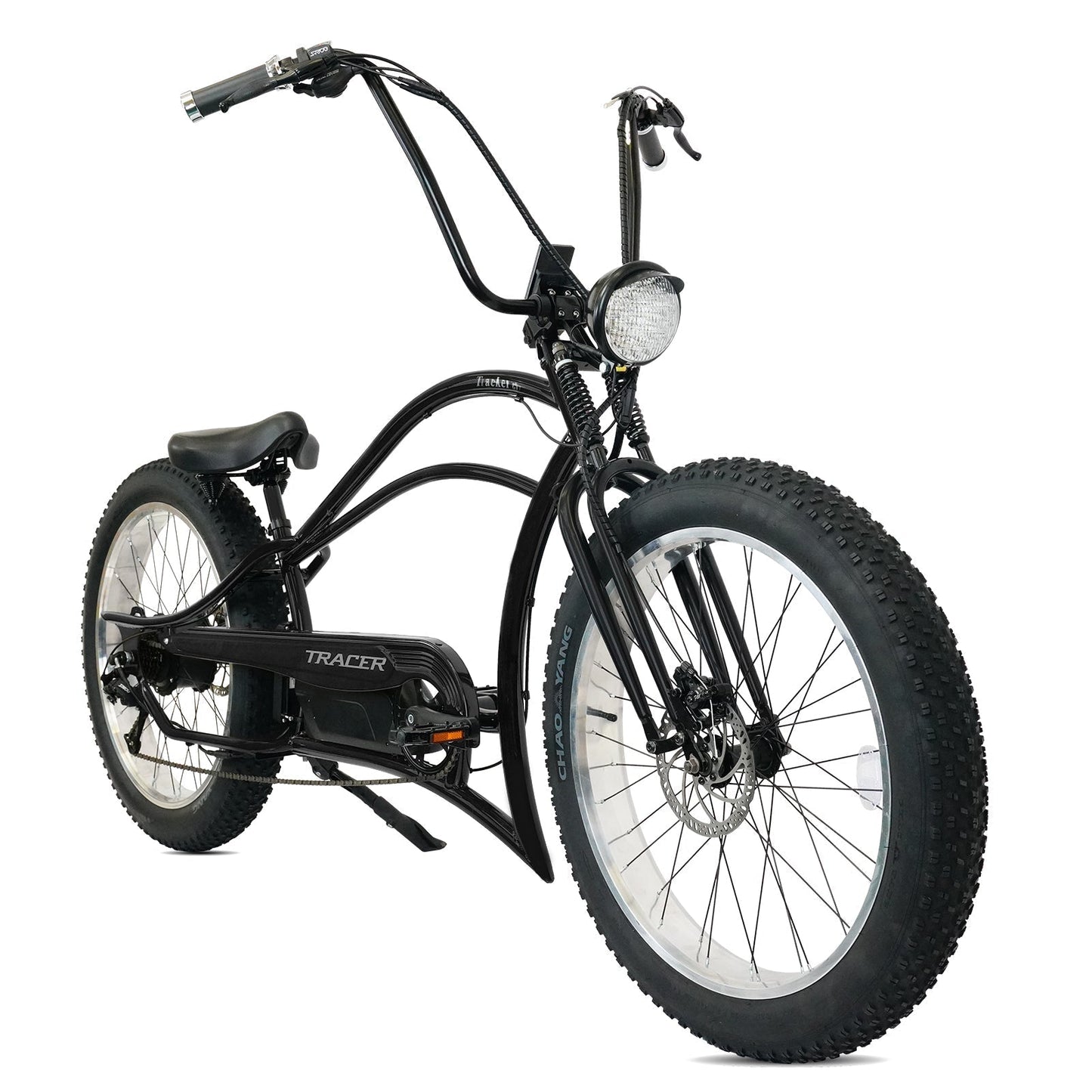 Tracer 800W Tracker DS7 Speed Stretch Electric Bike - MB-EB-TRACKER DS7-BK