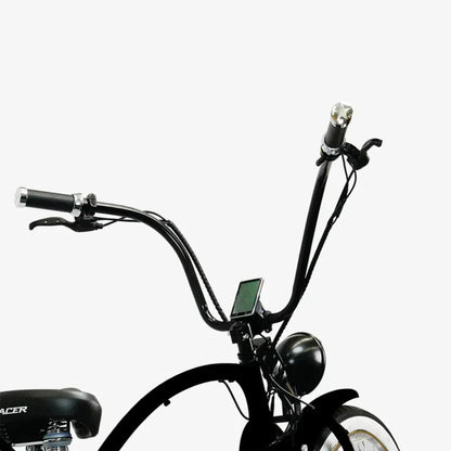 Tracer 800W Beyond Pro Stretch Classic Chopper Electric Bike - MB-EB-BEYOND Pro-BK - MB-EB-BEYOND Pro-BK