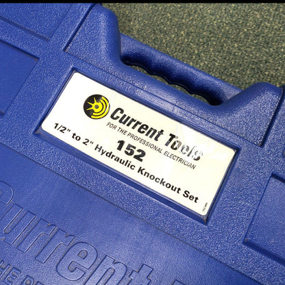 Current Tools 152 Standard Hydraulic Knockout Set - Reconditioned - Current Tools 152