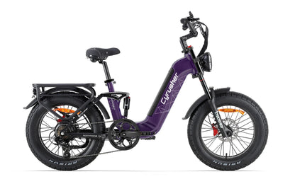 Cyrusher Kommoda Ebike 2025 New. Step-through electric bike. 68 miles electric bicycle. - US-KMDA3.0-PR-2025