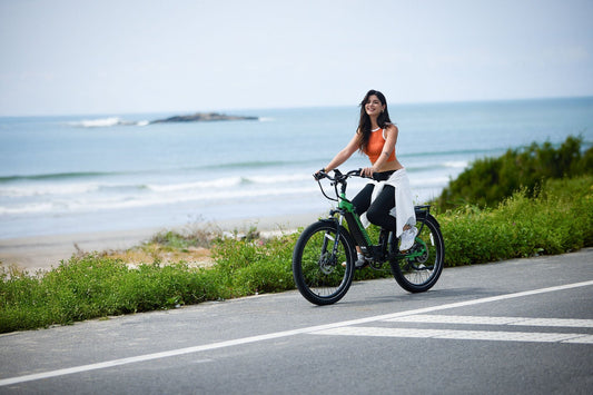 Cyrusher Sprint Step-Through City E-Bike - US-Sprint-Green