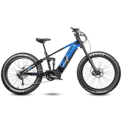 Cyrusher Nitro Mountain Mid-Drive All Terrain Air Shock Ebike - US-NTRO-RD