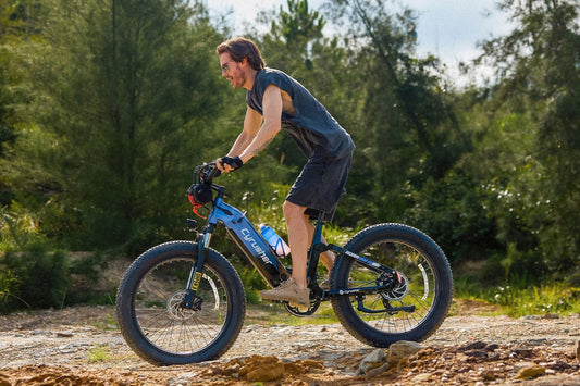 Cyrusher Roam Step-Thru Full-Suspension E-Bike - US-ROAM-BLUE