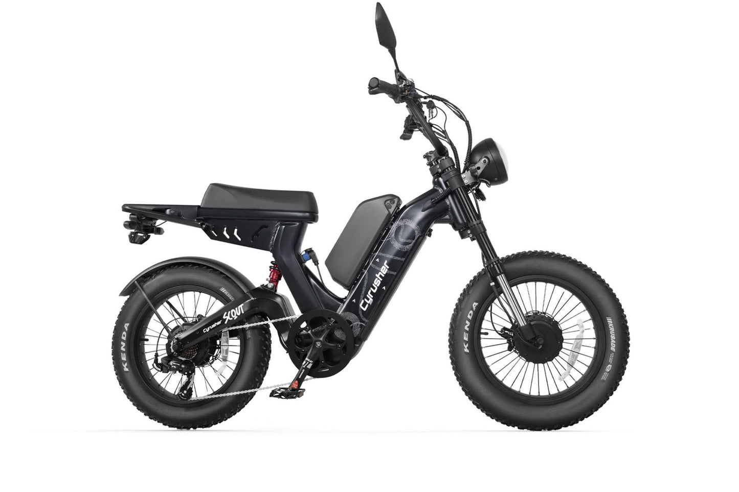 Cyrusher Scout Pro Step-Through Ebike - Scout-Pro-Black