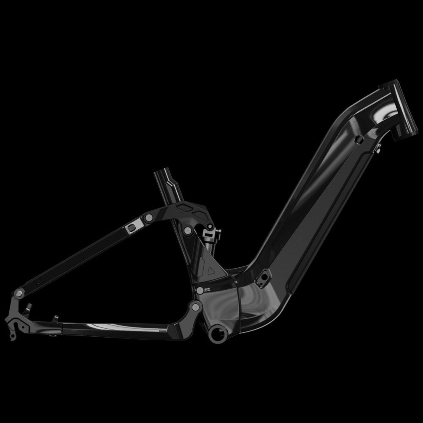 Cyrusher Trax 2.0 Step-Thru Full-Suspension E-Bike - US-TRAX2.0-BL