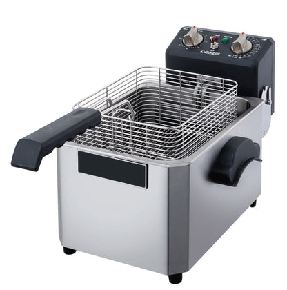 Chef AAA - 10lb One Basket Electric Countertop Deep Fryer - TCF10E