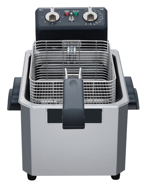 Chef AAA 15lb One Basket Electric Countertop Deep Fryer - TCF15E