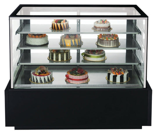 Chef AAA - TDM36R, 36" Straight Glass Bakery Case - TDM36R