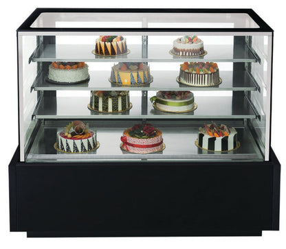 Chef AAA 72" Straight Glass Bakery Case - TDM72R